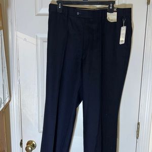men Blue Pearl navy Slacks 34  waist nwt
